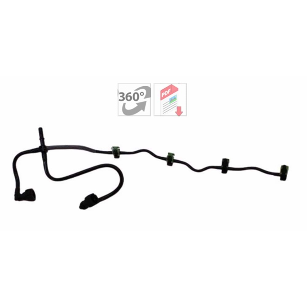 YAKIT GERİ DÖNÜŞ HORTUMU BOXER III-TRANSIT V 2.2HDI/2.2/2.4/3.2TDCI 06->