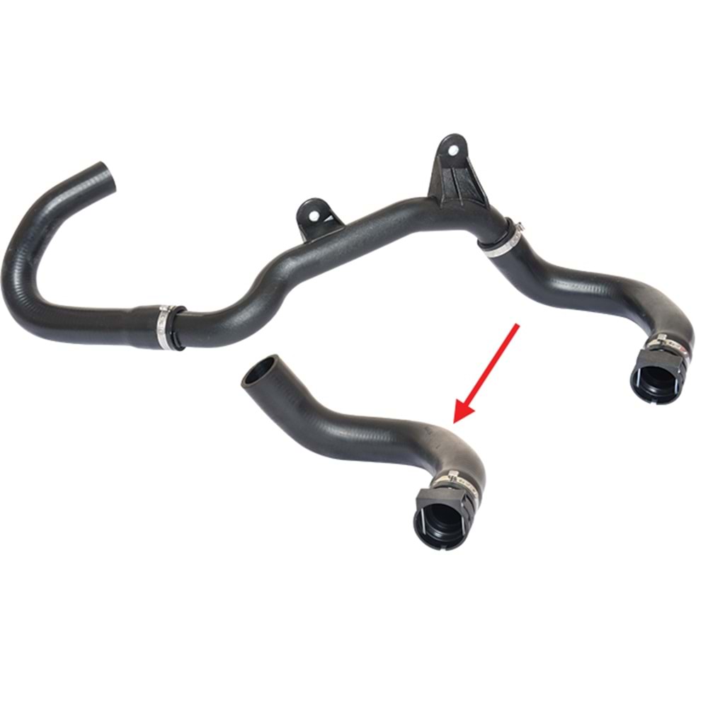 RADYATOR UST HORTUMU BUYUK PLASTIK PARCA HARIC DUC