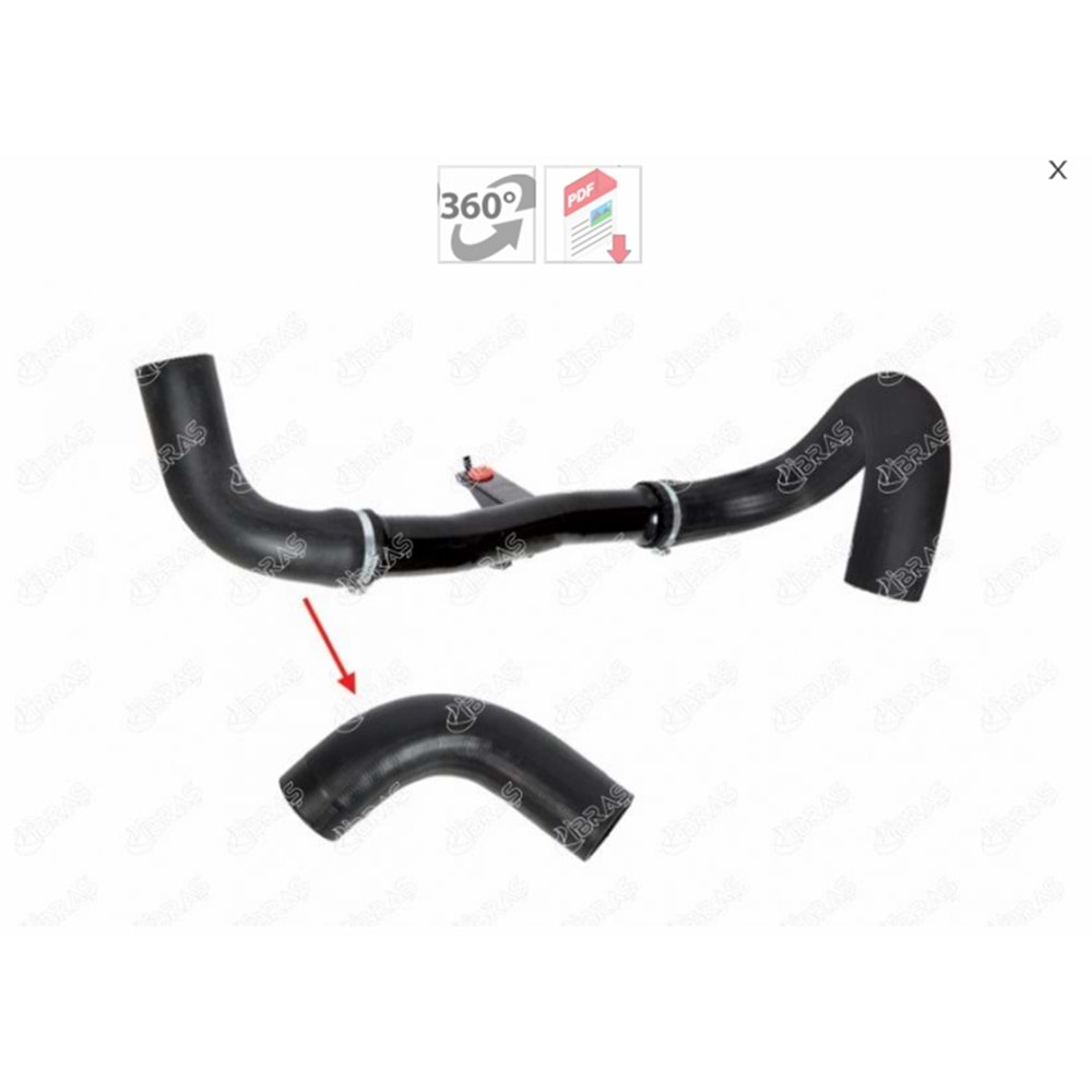 TURBO BORUSU TURBO HORTUMU KÜÇÜK METAL BORU HARİÇ DUCATO III 2.