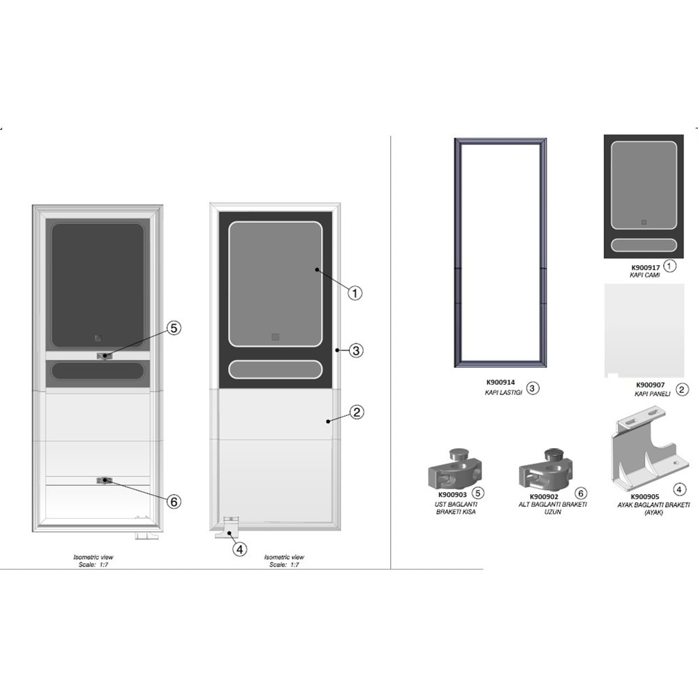 KAPI BAĞLANTI BAKALİTİ