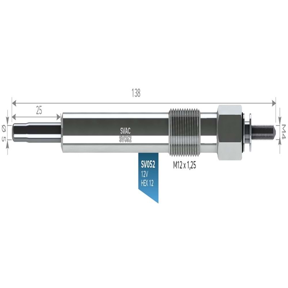 ISITMA BUJİSİ RJ9-PREMIER-NKR 2.8D 11V