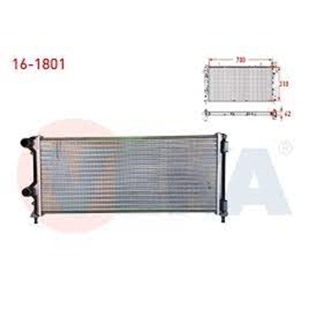 SU RADYATORU MEKANIK FIAT DOBLO (119,223) 1.3 MJT M-T 2001-2010