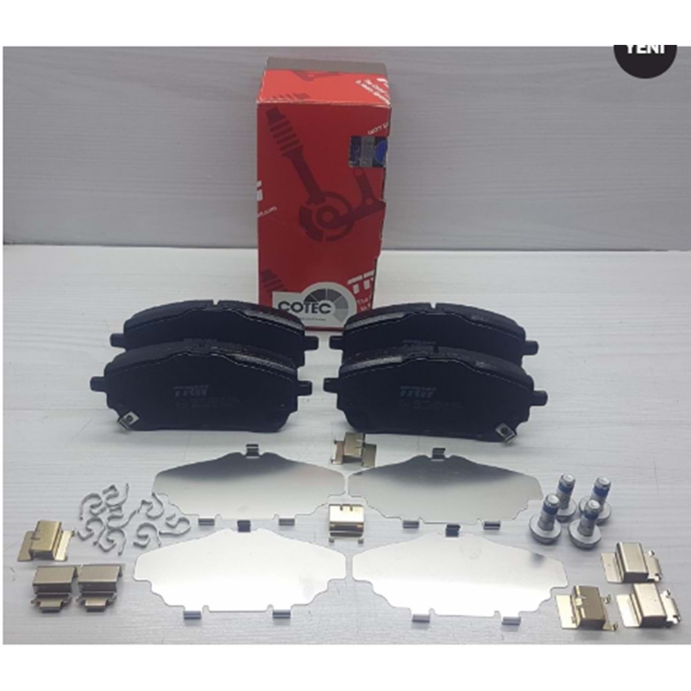 BALATA ÖN COROLLA 2019- 1.8 HYBRID 1.6 BENZİNLİ