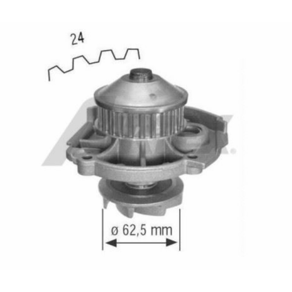 AIRTEX 1616 Devirdaim Doblo Palio Punto Albea Strada 1.2 8V 46526243