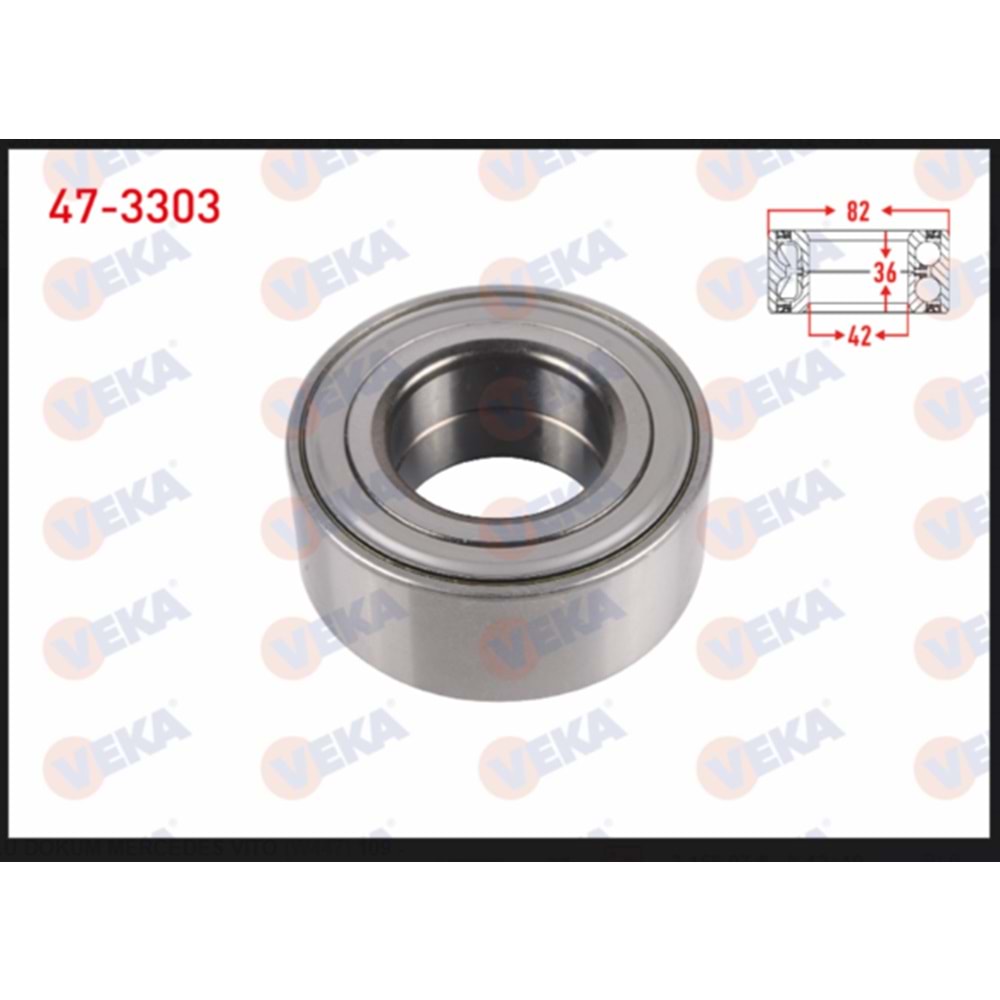 ON TEKERLEK RULMANI SOL-SAG ABS OKUYUCULU 42X82X36 PARTNER 2008-/207 2006-2012/ 208 2012-/ 307 2000-2007/ 308 2007-2013/ 3008 2009-/ 5008 2009-/ BERLINGO 1996-2008/ C3 II 2009-2016/ C4 2004-2009