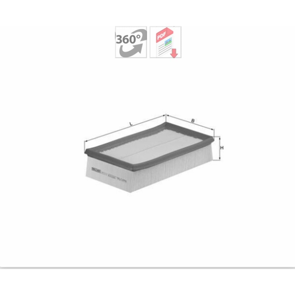 BSG 75-135-007 HAVA FİLTRESİ CLIO 3