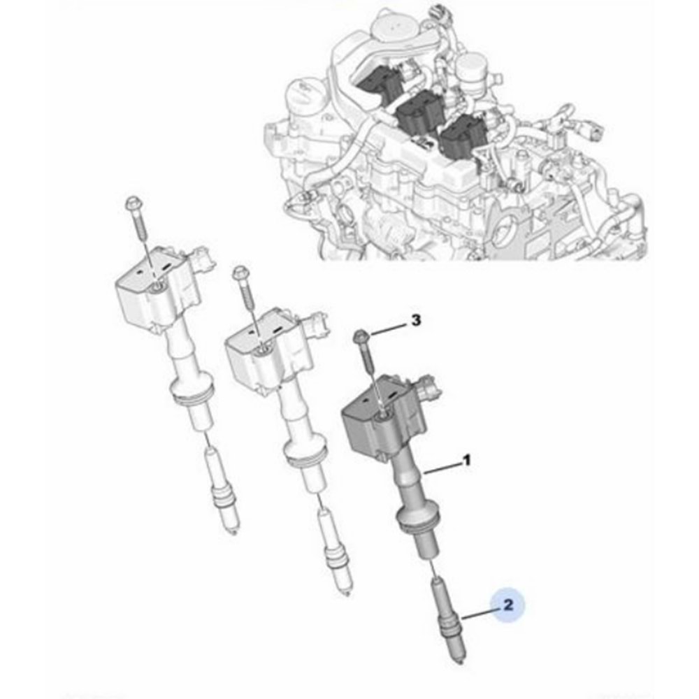 9833964280 BUJİ 208/2008/308/3008/508/CORSA F 1.2 BNZ. 12- OPEL ASTRA