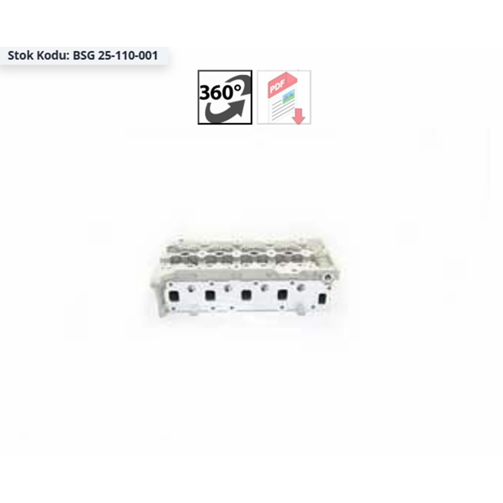 SİLİNDİR KAPAĞI EURO5 1.3 DOBLO LİNEA FİORİNO EGEA 500 CORSA