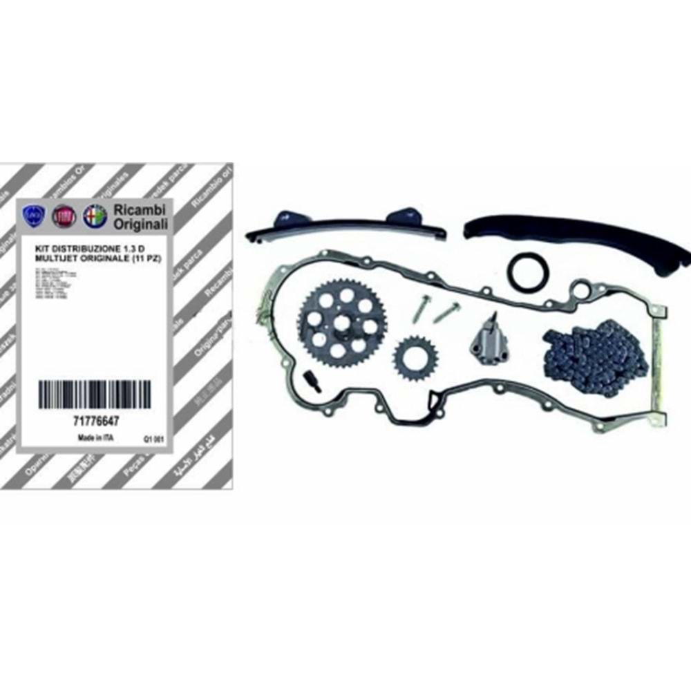 EKSANTRIK ZINCIR SETI FIAT DOBLO 1.3JTD 05=> 1.3JTD 16V MULTIJET 06=>