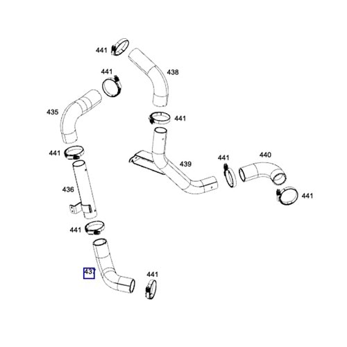 INTERCOOLER CIKIS BORUSU JEST
