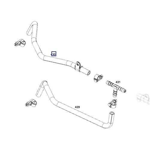 YEDEK SU DEPOSU HORTUMU - 5 JEST//KARSAN
