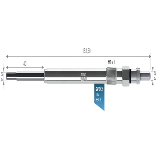 KIZDIRMA BUJİSİ ISITMA BUJISI J10-JEST-DUCATO-DAILY 2.3JTD 11V