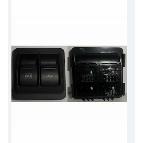 CAM KALDIRMA DÜĞMESİ ELEKTRİKLİ ÖN KAPI CAM AÇMA 2''Lİ BUTON J10