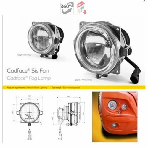 SİS LAMBASI PREMİER SİS FARI SAĞ/SOL PREMIER-J10