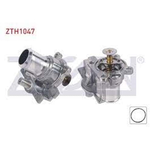 TERMOSTAT KOMPLE 82 C FIAT DUCATO 2.3 MJT 2014-/ DUCATO 2.3 MJT 2006-2014/ DAILY IV 2.3 D 2006-2011/ DAILY V 2.3 D 2011-2014/ DAILY VI 2.3 D 2014-