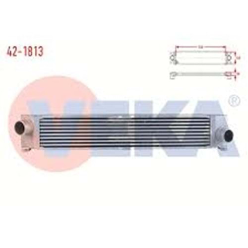TURBO RADYATORU (INTERCOOLER) INCE TIP FIAT DUCATO (250) 2.3 MJT 2006-2014