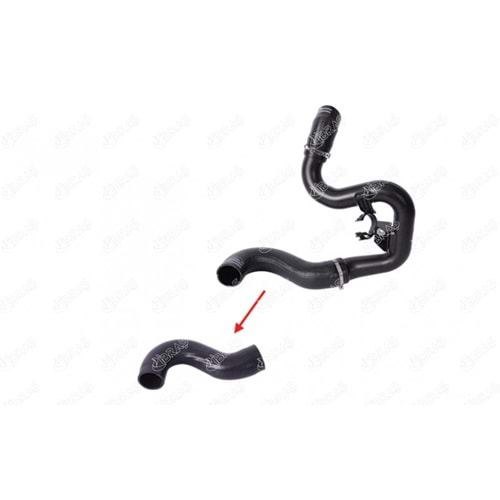 TURBO HORTUMU BÜYÜK BOXER EURO6	-JUMPER IV 2.0 HDI