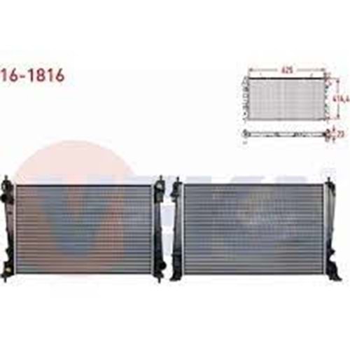 SU RADYATORU MEKANIK FIAT DOBLO (152,263) 1.3 MJT M-T 2010-