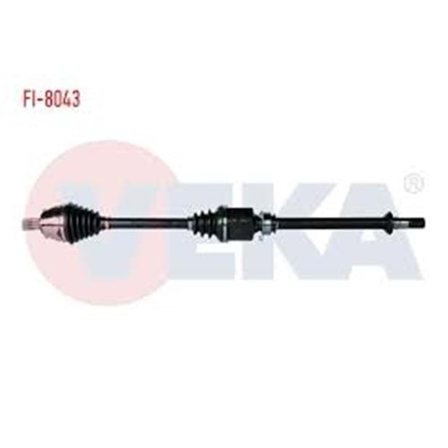 KOMPLE AKS SAG ON FIAT FIORINO EURO4 (225) 1.3 MJT UZUNLUK 953mm 2007-2013