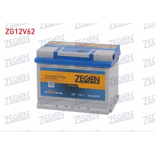 AKU 12V 62 AH (242X175X190)
