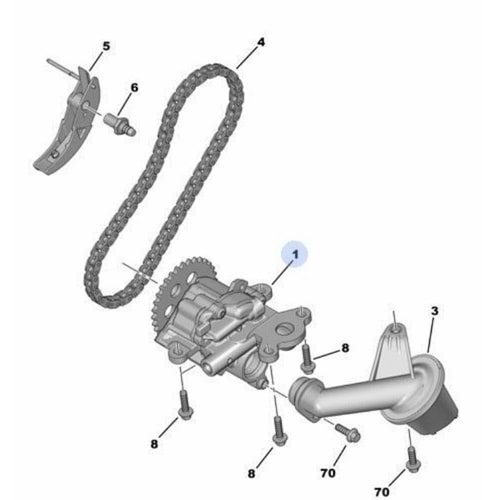 YAĞ POMPASI BOXER-JUMPER-TRANSİT 2.2