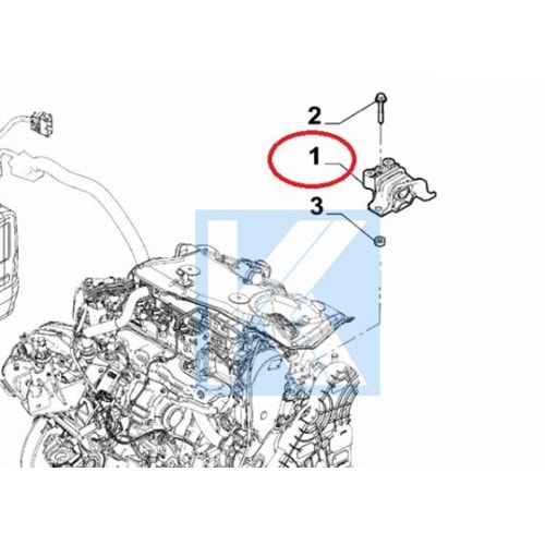 MOTOR KULAGI SAG FIAT DUCATO 2.2 EURO6 21>