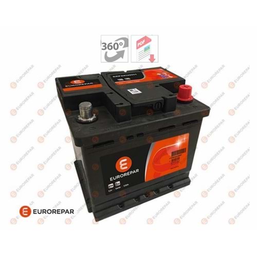 AKÜ 60AH 540A 242x175x190 BM