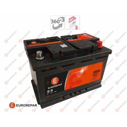 AKÜ 80AH 740A 315x175x175 BM