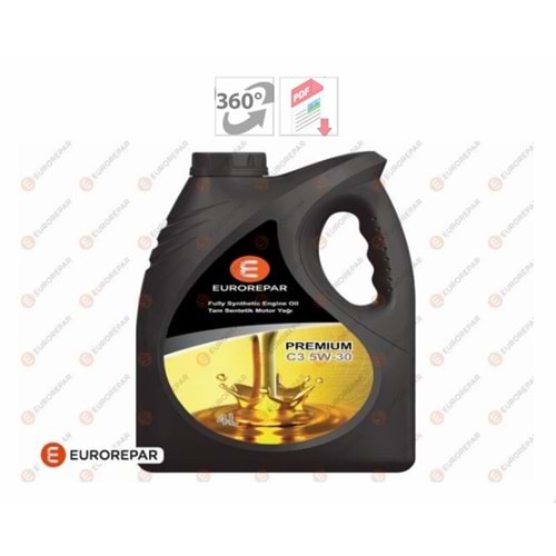 1680357580 ERP MOTOR YAĞI PARTİKÜLLÜ PREMIUM C3 5W-30 4LTX4