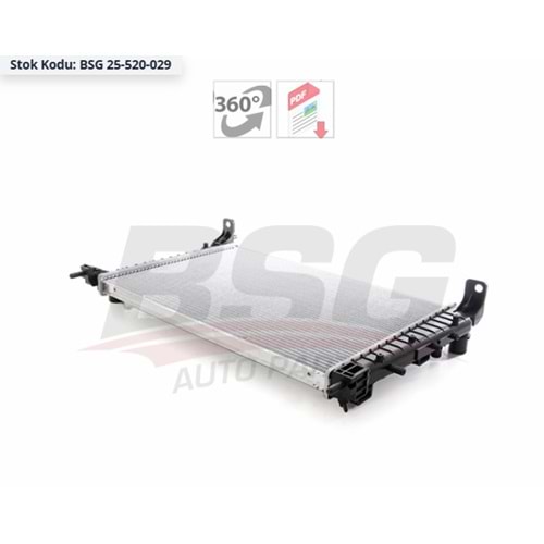 U RADYATORU MEKANIK FIAT LINEA (323) 1.3 MJT 90 HP M-T 2007-