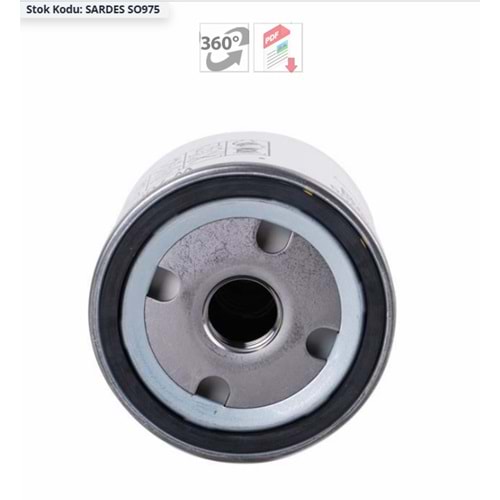 YAĞ FİLTRESİ FIESTA 1.2-1.4 01 CMAX 1.6 03-07 -FOCUS 1.4-1.6-FUSION 1.2-1.4-1.6-MONDEO