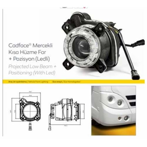 KISA FAR PREMİER KISA FAR KISA KABLOLU VE BONELİ PREMIER