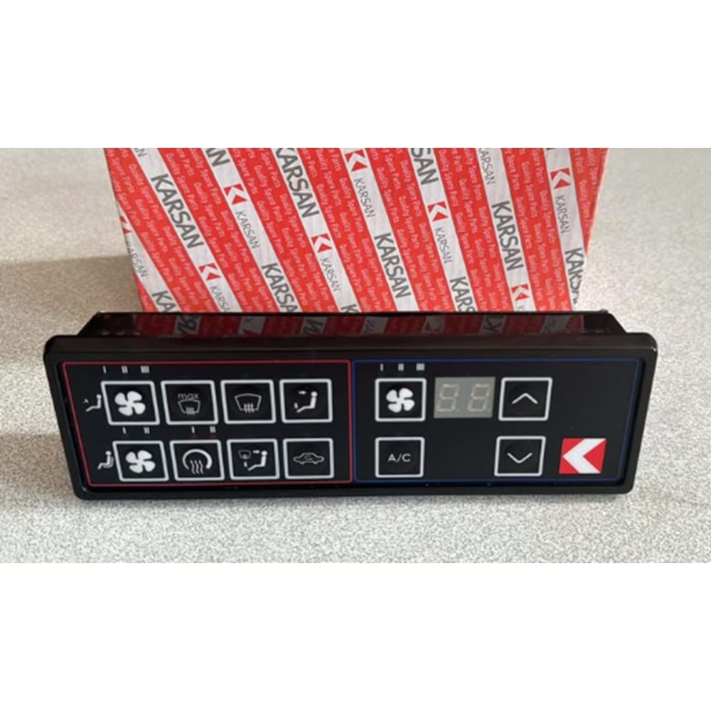 KALORIFER KONTROL UNITESI - DIJITAL - JEST KALORİFER PANOSU TUŞ