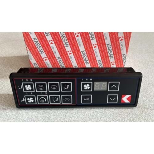 KALORIFER KONTROL UNITESI - DIJITAL - JEST KALORİFER PANOSU TUŞ