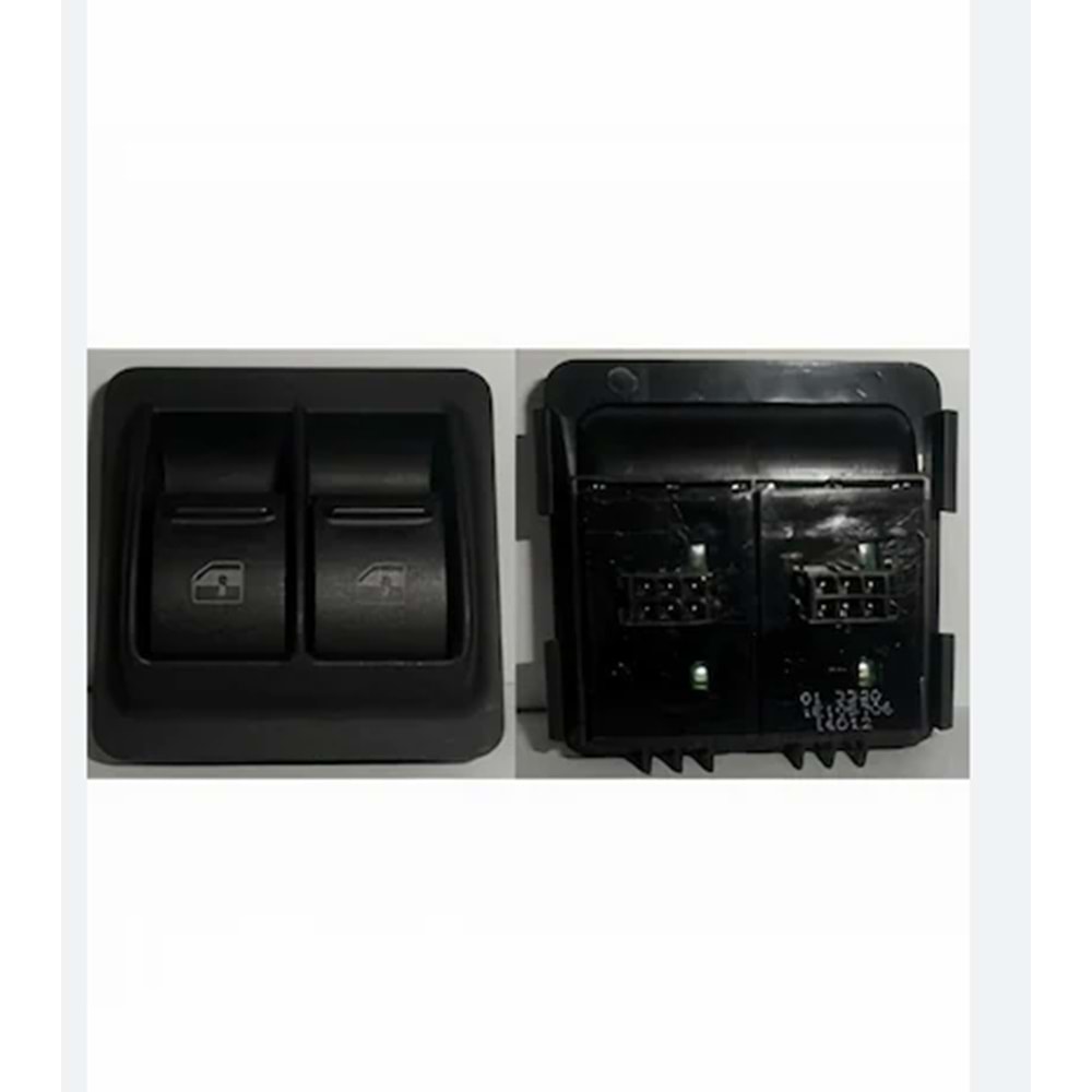 CAM KALDIRMA DÜĞMESİ ELEKTRİKLİ ÖN KAPI CAM AÇMA 2''Lİ BUTON J10