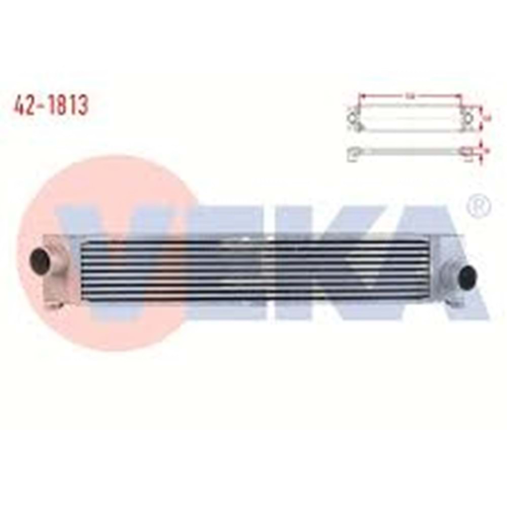 TURBO RADYATORU (INTERCOOLER) INCE TIP FIAT DUCATO (250) 2.3 MJT 2006-2014