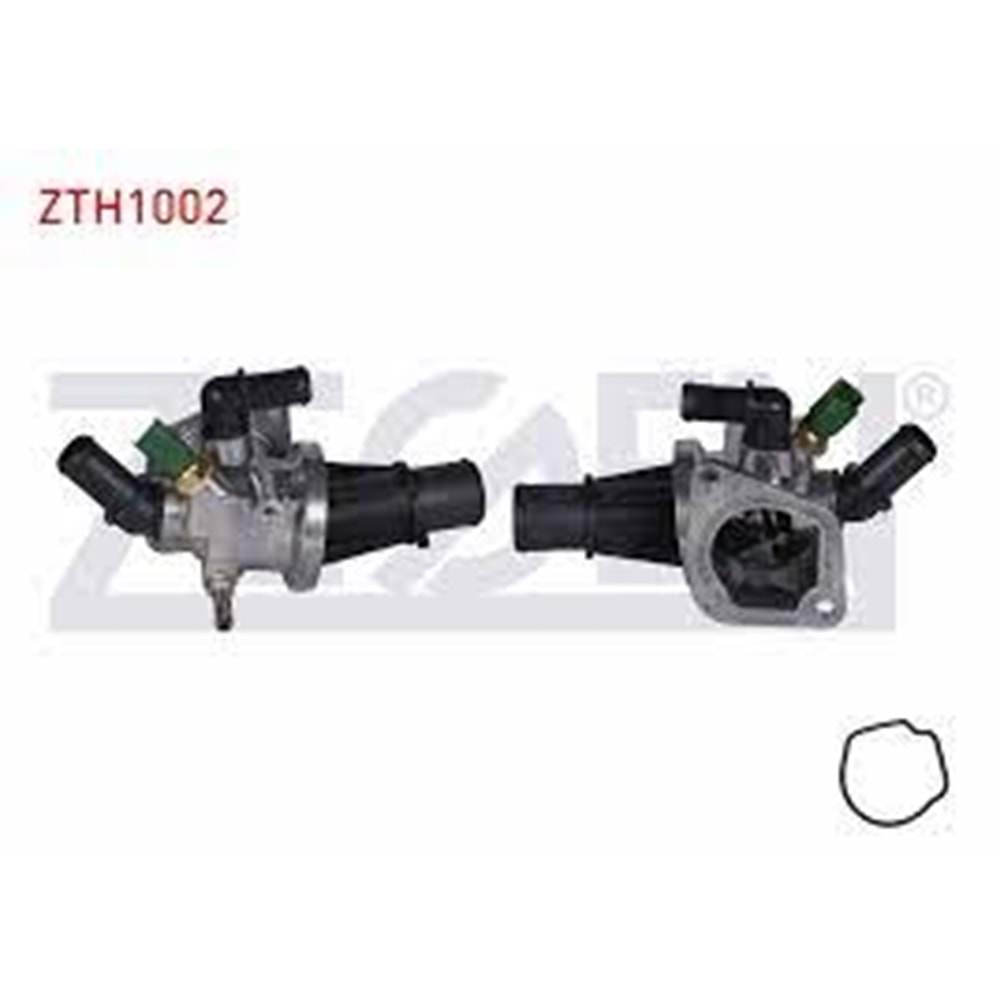 TERMOSTAT KOMPLE MUSURLU UZUN TIP 88 C FIAT DOBLO 1.3 MJT 2001-2010 / PUNTO 1.3 MJT 1999-2009 / ALBEA 1.3 MJT 2003-2007 / OPEL CORSA C 1.3 CDTI 2000-2006 / COMBO C 1.3 CDTI 2001-2006