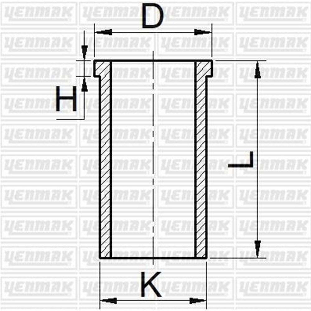 GOMLEK 88.00MM DUCATO-J10 2.3 JTD