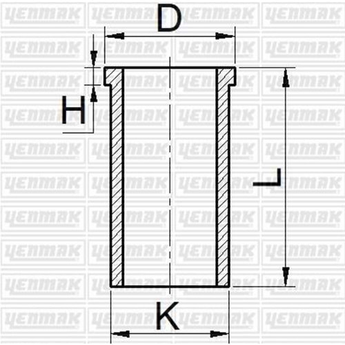 GOMLEK 88.00MM DUCATO-J10 2.3 JTD