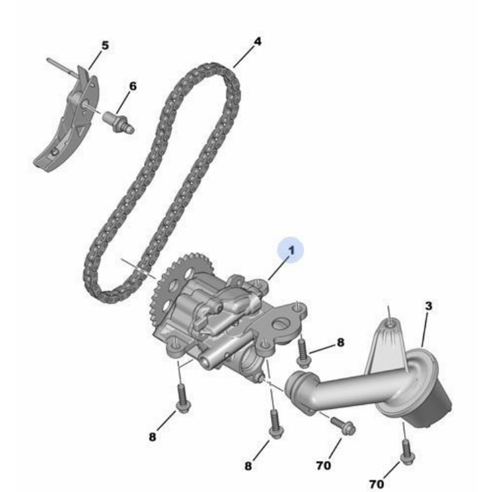 YAĞ POMPASI BOXER-JUMPER-TRANSİT 2.2