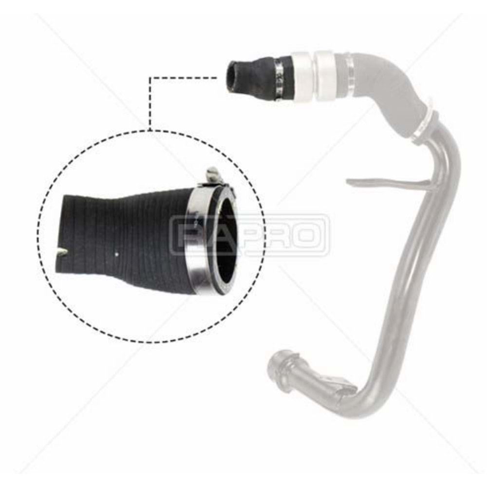 TURBO HAVA HORTUMU KÜÇÜK BOXER/DUCATO/0382.LY