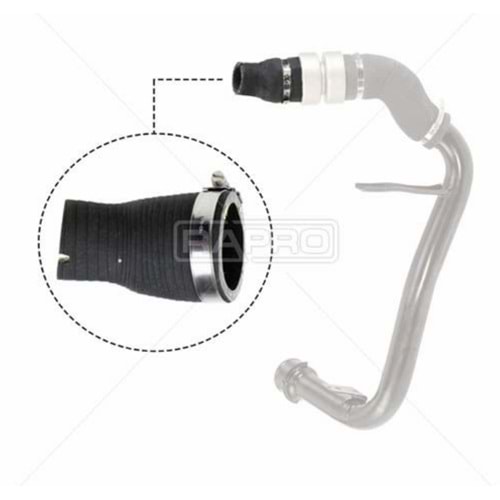 TURBO HAVA HORTUMU KÜÇÜK BOXER/DUCATO/0382.LY