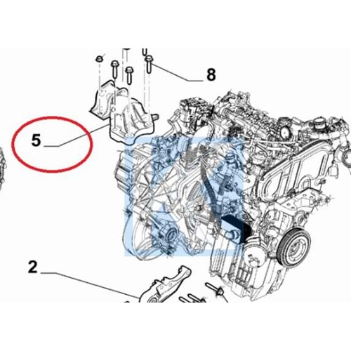 MOTOR KULAGI FIAT DUCATO 2.2 EURO6 21>