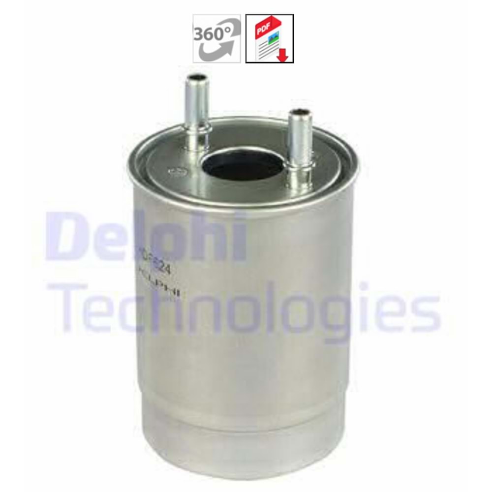 DELPHI HDF624MA ZOT FILTRESI FLUENCE SCENIC III MEGANE III 1,5DCI K9K (85 / 90 / 105 / 110HP)