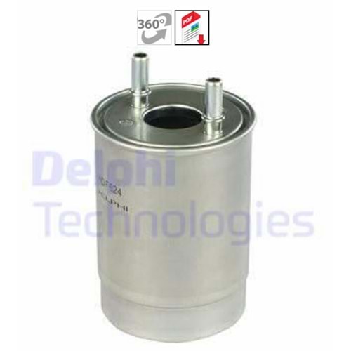 DELPHI HDF624MA ZOT FILTRESI FLUENCE SCENIC III MEGANE III 1,5DCI K9K (85 / 90 / 105 / 110HP)
