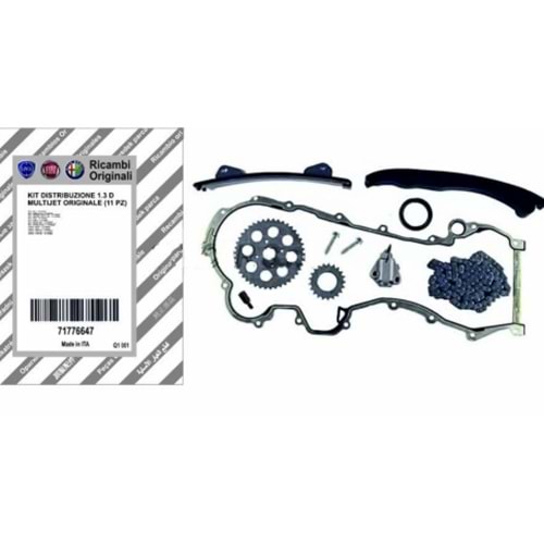 EKSANTRIK ZINCIR SETI FIAT DOBLO 1.3JTD 05=> 1.3JTD 16V MULTIJET 06=>