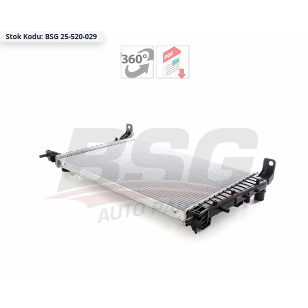 U RADYATORU MEKANIK FIAT LINEA (323) 1.3 MJT 90 HP M-T 2007-