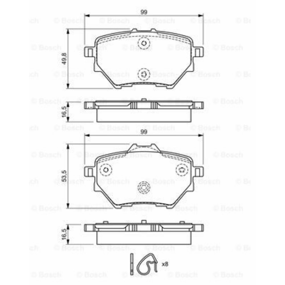 0986494716 ARKA FREN BALATASI 2008 II-3008-308 II-508 II-PARTNER-RIFTER-BERLINGO-C4 PICASSO II-COMBO-GRANDLAND
